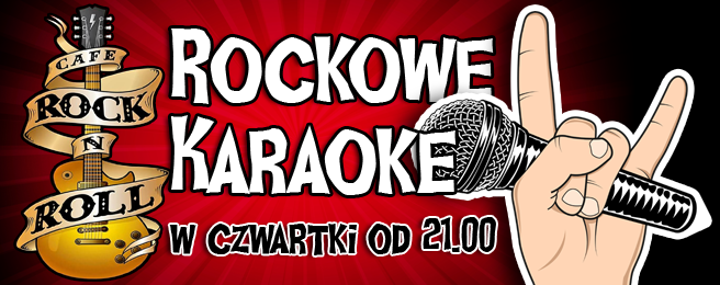 żeROCKOWE KARAOKE w każdy czwartek!